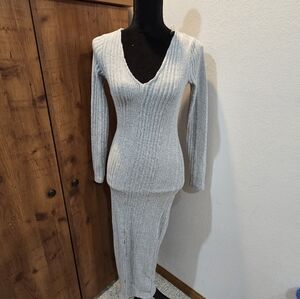 NWT Altar'd State Gray Sweater Dress